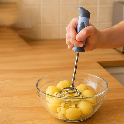 Supermom Spring O���Masher Heavy Duty Stainless Steel Vegetable & Potato
