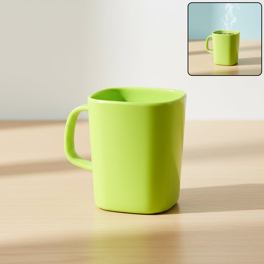Square Melamine Mug ��� Premium Durable Lightweight Cup