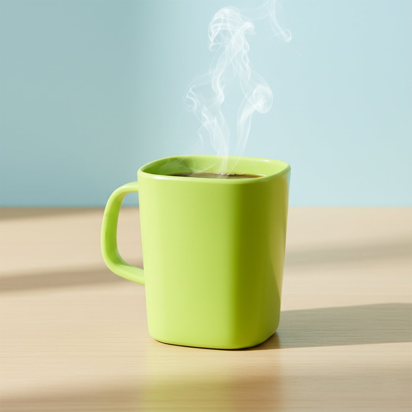 Square Melamine Mug ��� Premium Durable Lightweight Cup