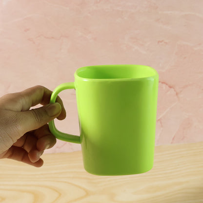 Square Melamine Mug ��� Premium Durable Lightweight Cup