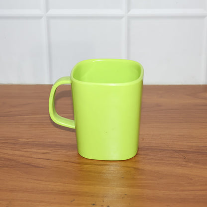 Square Melamine Mug ��� Premium Durable Lightweight Cup