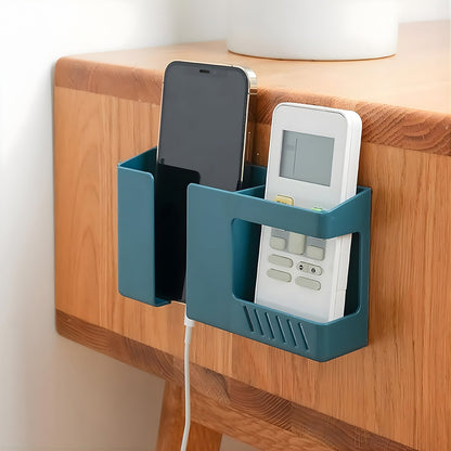 Wall Mounted Multi-Purpose Storage Holder ��� Mobile and Remote Control Organizer