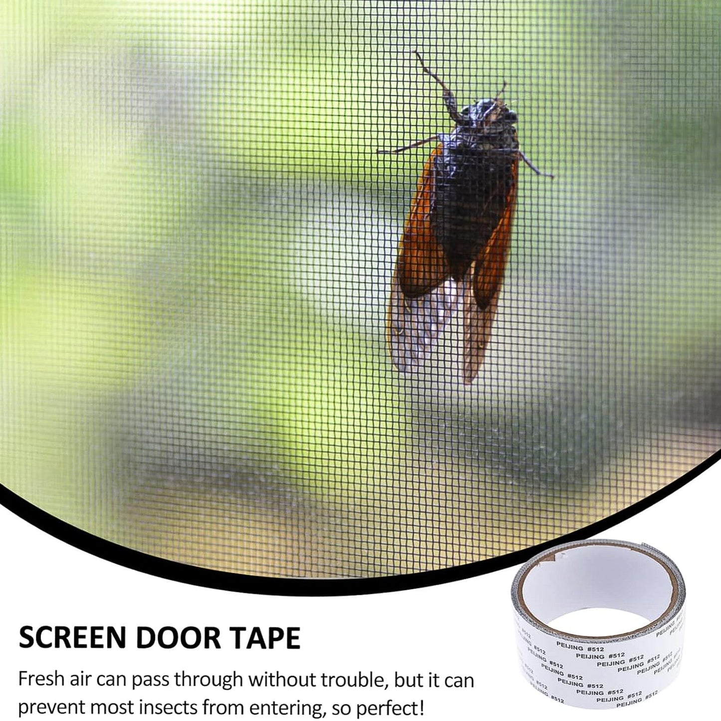Self-Adhesive Mosquito Net Repair Tape ��� 2M x 5CM Roll ï¿