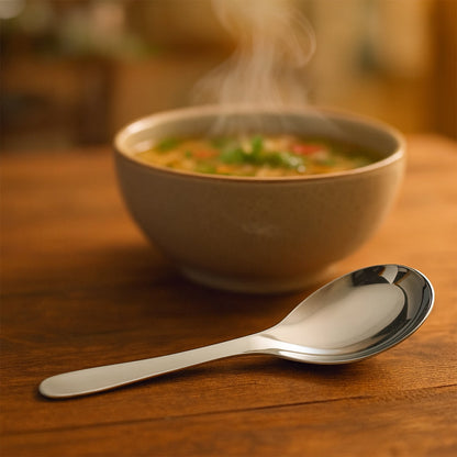 Apex Premium Stainless Steel Soup Spoon Set ��� 6