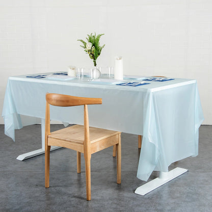 Waterproof Disposable Plastic Table Cover 137 �� 18