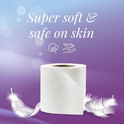 Toilet Tissue Rolls ��� Soft Embossed Bathroom Tissue, 220 Sheets �ï¿