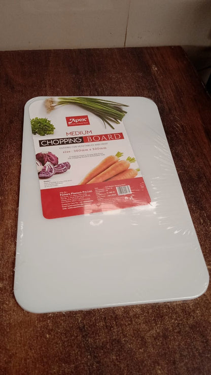 Apex Medium Plastic Chopping Board (36��23 Cm / 1