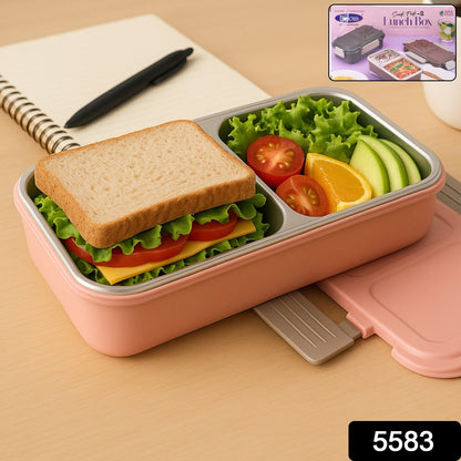 BPA-Free Snack Pack-2 Lunch Box ��� 2-Compa