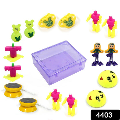 TOYS FOR KIDS FRICTION POWERED DIFFERENT DESIGNED TOY FOR BABY PUSH & GO TOYS COMBO SET FOR BOYS & GIRLS ( PACK OF 17)