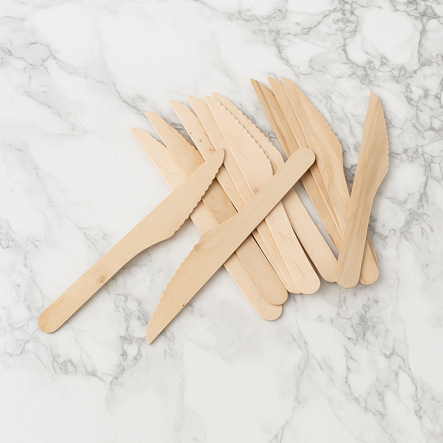 165mm Wooden Knife ��� 30 Pc