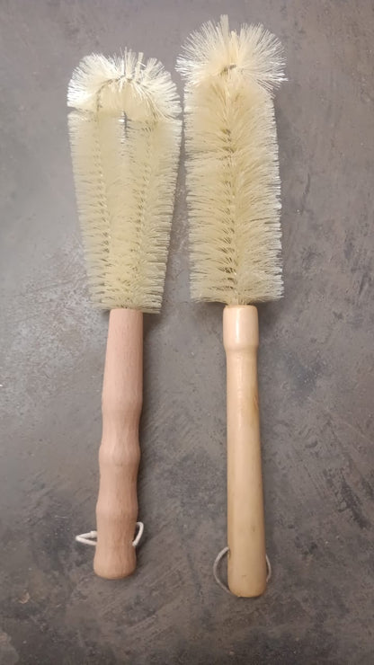 13 inch Bottle Brush, Bristle Brush with�� Wood Handle, Washing Brush with Wooden Handle, Kitchen Cleaning Tool, Brushes for Dish, Tumbler, Teapot, Cup,