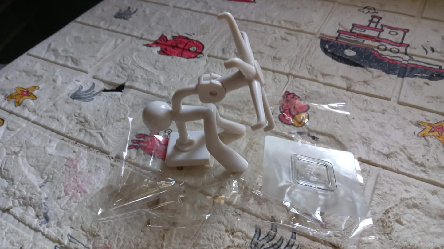 360�� Rotating 6-Claw Hook ��� Kitchen & Bathroom Organizer (1 P