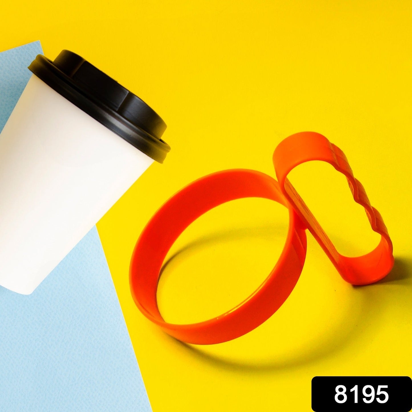 Anti-Slip Plastic Tumbler Handle ��� Lightweight Cupholder Grip