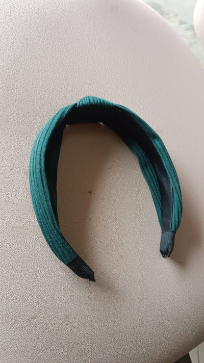 Women���s Ribbed Texture Knot Design Hairband (1 Pc / Mix D