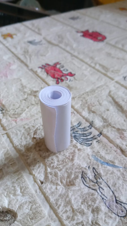 Thermal Printer Paper Roll ��� Aging Resistant, Fast Color, Portable (1 Pc / Printing Paper