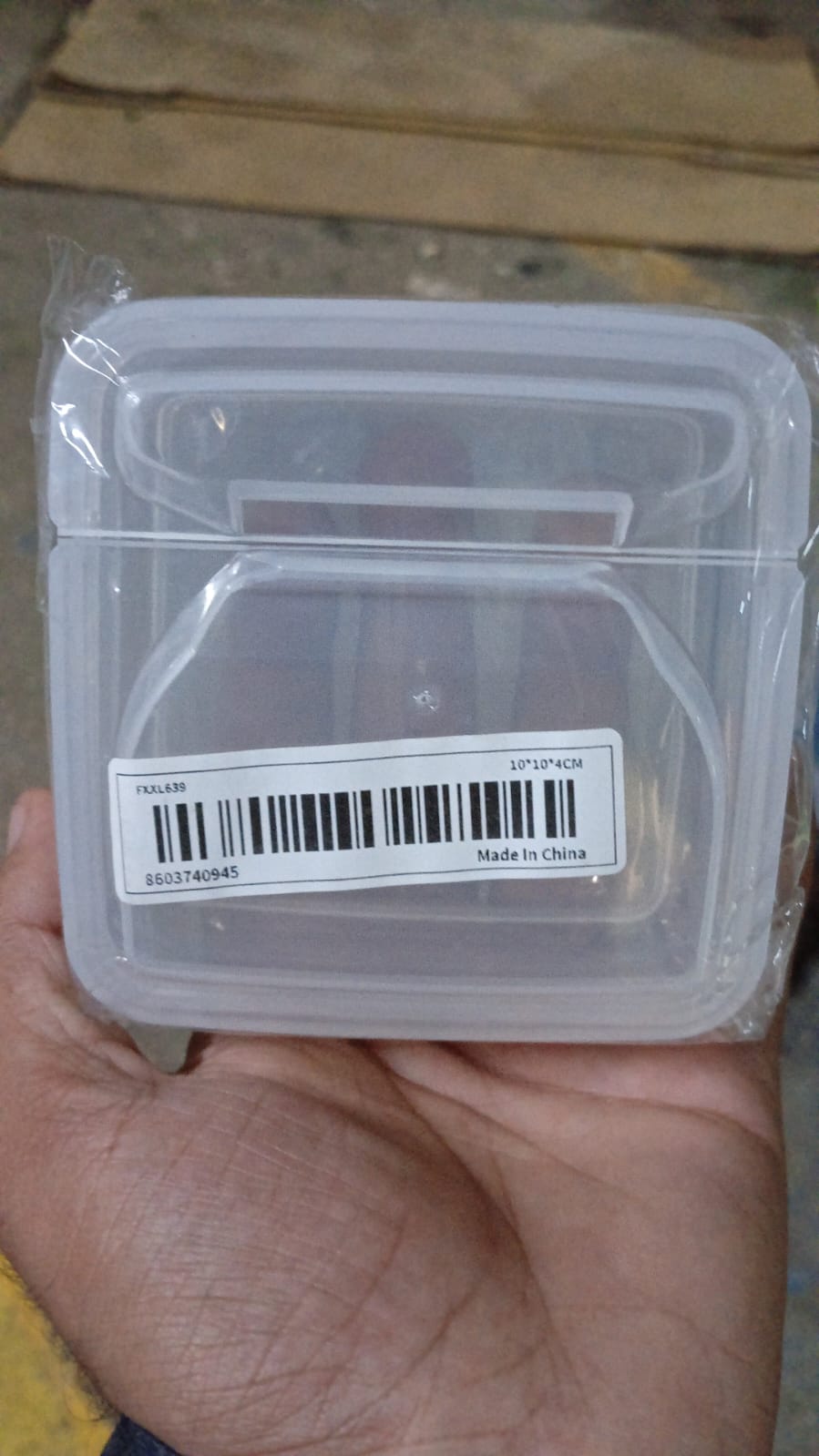 Transparent Storage Box Food Storage (1 Pc / 10��10
