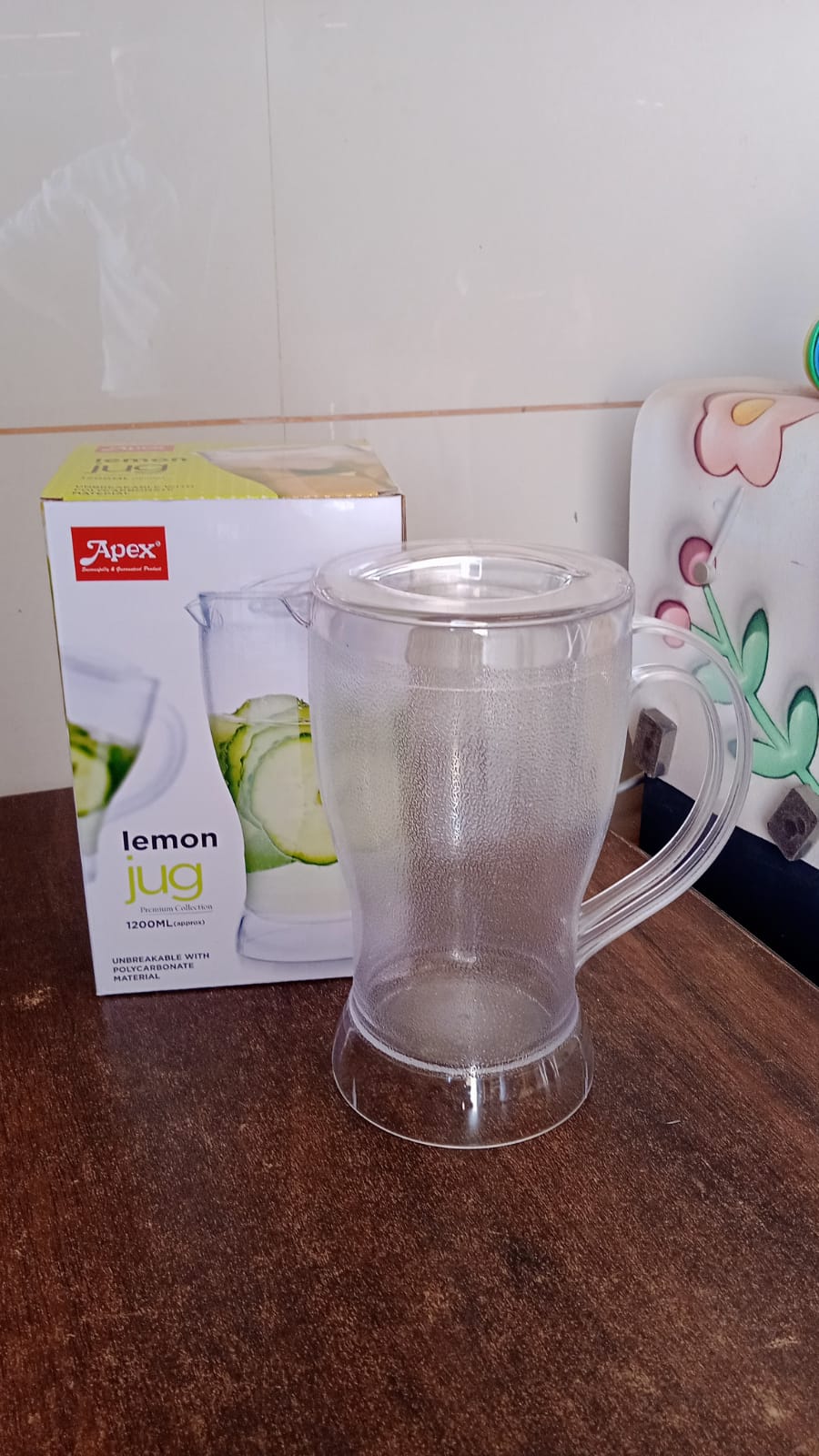 Apex Unbreakable Lemon Jug ��� 1200 ML (Approx /