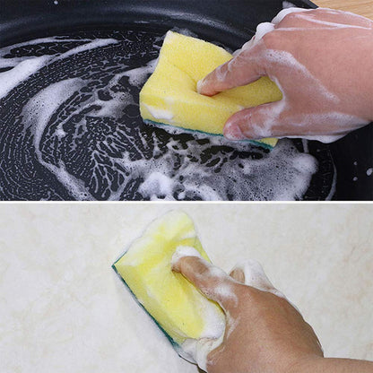 2-in-1 Multi-Purpose Scrub Sponge ��� Wear Resistant Dish & Furniture Cleaner