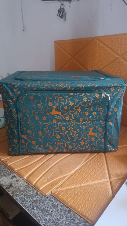 Zippered Closet Storage Box with Lid, With Window (50��40 Cm / 1