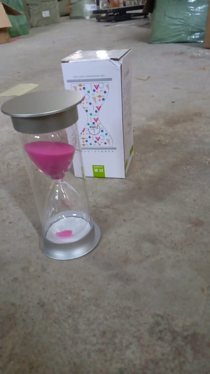 45-Minute Green Sand Timer ��� Hourglass Time Management Tool for Classroom & Games (Color :