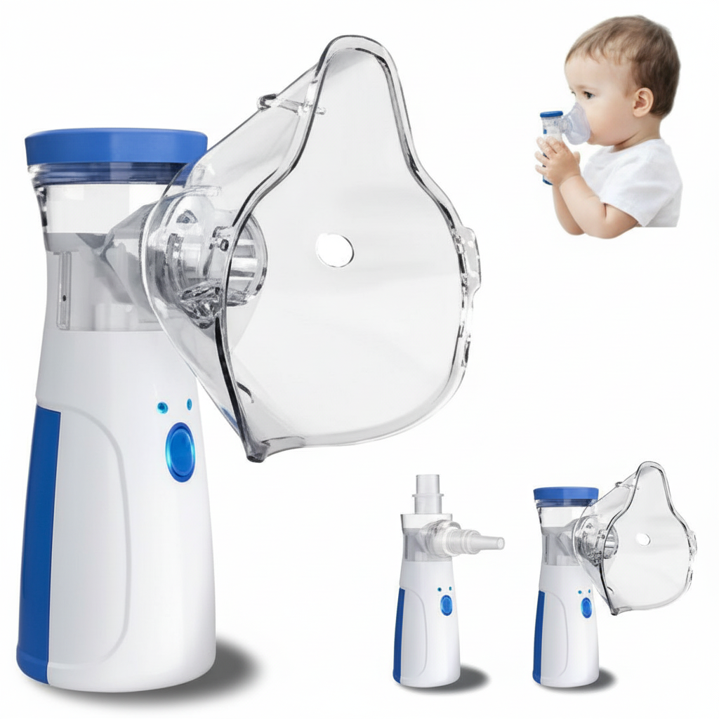 Portable Ultrasonic Rechargeable Mesh Nebulizer Machine