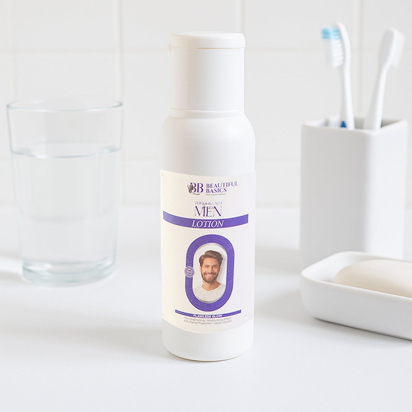 Beautiful Basics Men���s Simple Bleach Cream Kit (