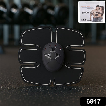 Wireless 6-Pack Abs Stimulator ��� Rechargeable Vibrating Muscle Exerciser & Body Massager for Abdominal Tr